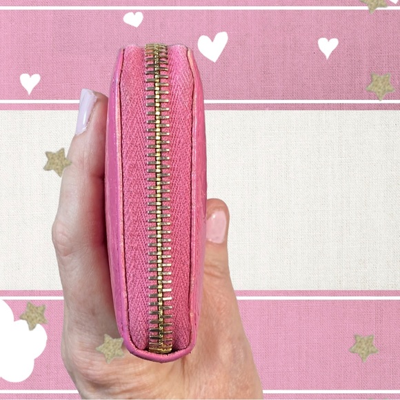 Prada zipper wallet full-size authentic 2 tone alligator leather shine finish - Picture 6 of 8